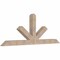 Ekena Millwork Saratoga Smooth Timber Gable Bracket, Douglas Fir, 96"W x 36"H x 5 1/2"D x 5 1/2"F, 9/12 Pitch GBW096X36X0606SAR00SDF - alternate 2